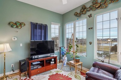 EXPANSIVE CONDO LIVING OVERLOOKING BROWN DEER GOLF COURSE AND on Brown Deer Golf Club in Iowa - for sale on GolfHomes.com, golf home, golf lot