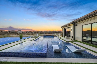 This ultra-modern smart home, on a rare double golf course lot on The Trails of Frisco Golf Club in Texas - for sale on GolfHomes.com, golf home, golf lot