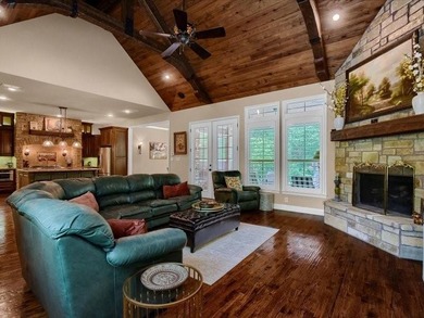 Tucked into a premium wooded homesite backing to greenbelt in on Rock Creek Golf Club in Texas - for sale on GolfHomes.com, golf home, golf lot