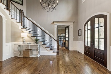 This exquisite custom-built residence was thoughtfully designed on North Fulton Golf Course in Georgia - for sale on GolfHomes.com, golf home, golf lot