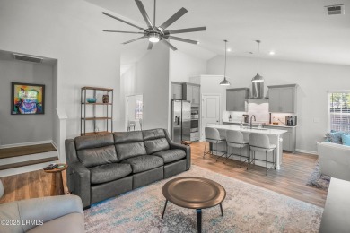 Welcome to this beautifully maintained 1 year old Carson plan- 3 on Ladys Island Country Club in South Carolina - for sale on GolfHomes.com, golf home, golf lot