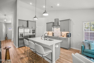 Welcome to this beautifully maintained 1 year old Carson plan- 3 on Ladys Island Country Club in South Carolina - for sale on GolfHomes.com, golf home, golf lot