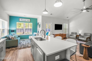 Welcome to this beautifully maintained 1 year old Carson plan- 3 on Ladys Island Country Club in South Carolina - for sale on GolfHomes.com, golf home, golf lot