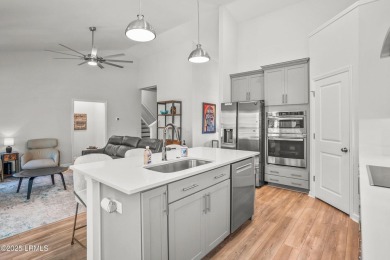 Welcome to this beautifully maintained 1 year old Carson plan- 3 on Ladys Island Country Club in South Carolina - for sale on GolfHomes.com, golf home, golf lot