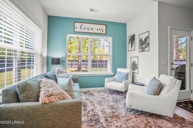 Welcome to this beautifully maintained 1 year old Carson plan- 3 on Ladys Island Country Club in South Carolina - for sale on GolfHomes.com, golf home, golf lot