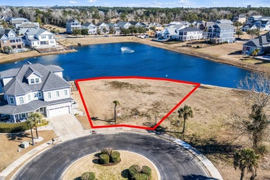 Lakefront Luxury in Gated Waterway Palms Plantation - Custom New on Myrtlewood Golf Course and Club  in South Carolina - for sale on GolfHomes.com, golf home, golf lot