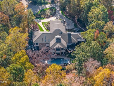 An architectural masterpiece situated perfectly on an extensive on Governors Club in North Carolina - for sale on GolfHomes.com, golf home, golf lot