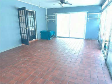 This large 3 BR 2 BA 2 car garage pool home is ready for new on Spring Lake Golf Resort in Florida - for sale on GolfHomes.com, golf home, golf lot