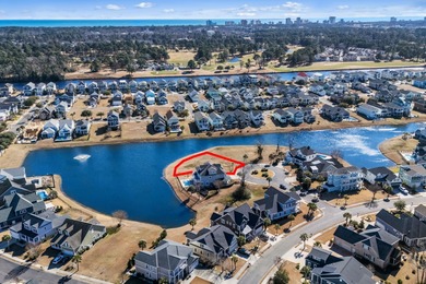 Lakefront Luxury in Gated Waterway Palms Plantation - Custom New on Myrtlewood Golf Course and Club  in South Carolina - for sale on GolfHomes.com, golf home, golf lot