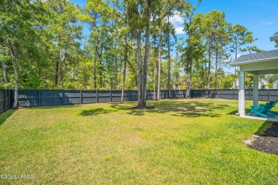 Welcome to this beautifully maintained 1 year old Carson plan- 3 on Ladys Island Country Club in South Carolina - for sale on GolfHomes.com, golf home, golf lot