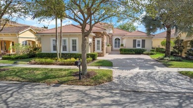 Stunning Pool home in Verano (PGA Village) boasts gorgeous Lake on PGA Golf Club in PGA Village in Florida - for sale on GolfHomes.com, golf home, golf lot