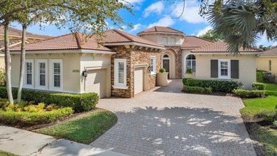 Stunning Pool home in Verano (PGA Village) boasts gorgeous Lake on PGA Golf Club in PGA Village in Florida - for sale on GolfHomes.com, golf home, golf lot