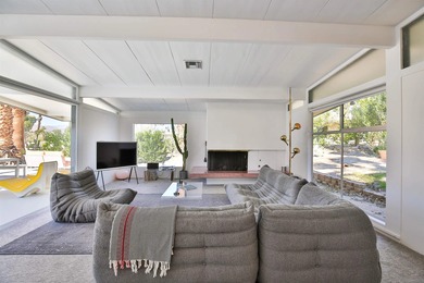 Spectacular Mid-Century Modern home right on the De Anza Golf on Rams Hill Golf Club in California - for sale on GolfHomes.com, golf home, golf lot