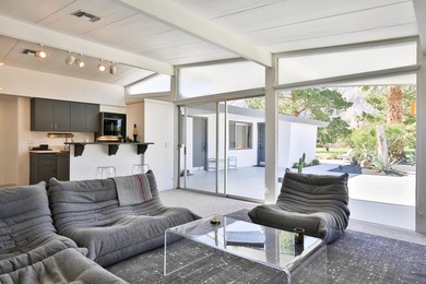 Spectacular Mid-Century Modern home right on the De Anza Golf on Rams Hill Golf Club in California - for sale on GolfHomes.com, golf home, golf lot