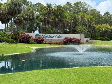 Enjoy water views from every room!! Fully furnished 1BR/1.5BA on Highland Lakes Executive Golf Course in Florida - for sale on GolfHomes.com, golf home, golf lot