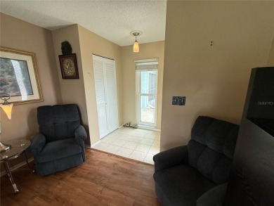 Enjoy water views from every room!! Fully furnished 1BR/1.5BA on Highland Lakes Executive Golf Course in Florida - for sale on GolfHomes.com, golf home, golf lot