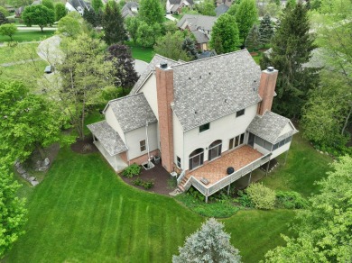 Nestled at the end of a private cul-de-sac, this stunning 4,017 on Stonebridge Golf Club in Michigan - for sale on GolfHomes.com, golf home, golf lot