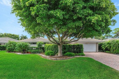 Beautiful, private garden views from this maintained 3-bedroom on Quail Ridge Golf Course and Country Club in Florida - for sale on GolfHomes.com, golf home, golf lot