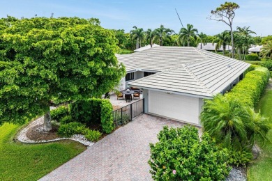 Beautiful, private garden views from this maintained 3-bedroom on Quail Ridge Golf Course and Country Club in Florida - for sale on GolfHomes.com, golf home, golf lot