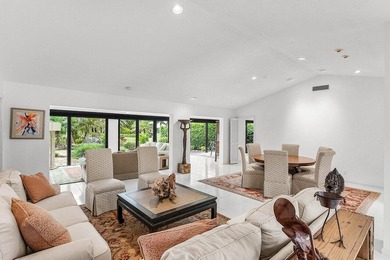 Beautiful, private garden views from this maintained 3-bedroom on Quail Ridge Golf Course and Country Club in Florida - for sale on GolfHomes.com, golf home, golf lot