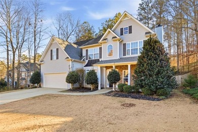 Welcome to this stunning two-story home nestled on a quiet on Creekside Golf and Country Club in Georgia - for sale on GolfHomes.com, golf home, golf lot