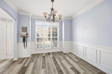 Welcome to this stunning two-story home nestled on a quiet on Creekside Golf and Country Club in Georgia - for sale on GolfHomes.com, golf home, golf lot