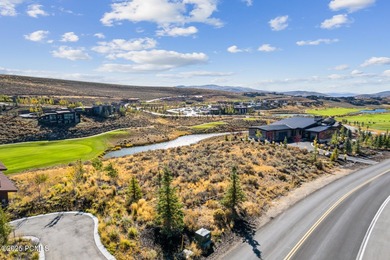 An exceptional homesite overlooking the lake and first hole of on Promontory Nicklaus Painted Valley Golf Course in Utah - for sale on GolfHomes.com, golf home, golf lot