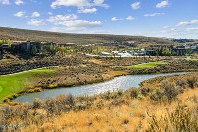 An exceptional homesite overlooking the lake and first hole of on Promontory Nicklaus Painted Valley Golf Course in Utah - for sale on GolfHomes.com, golf home, golf lot