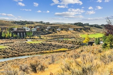 An exceptional homesite overlooking the lake and first hole of on Promontory Nicklaus Painted Valley Golf Course in Utah - for sale on GolfHomes.com, golf home, golf lot