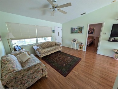 Cute 3 bed, 2 bath POOL home in popular Sun N Lakes! Split floor on Sun n Lake Golf and Country Club in Florida - for sale on GolfHomes.com, golf home, golf lot