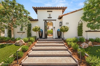 Welcome to this breathtaking semi-custom Christopher Home on Southern Highlands Golf Club in Nevada - for sale on GolfHomes.com, golf home, golf lot