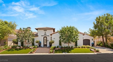 Welcome to this breathtaking semi-custom Christopher Home on Southern Highlands Golf Club in Nevada - for sale on GolfHomes.com, golf home, golf lot