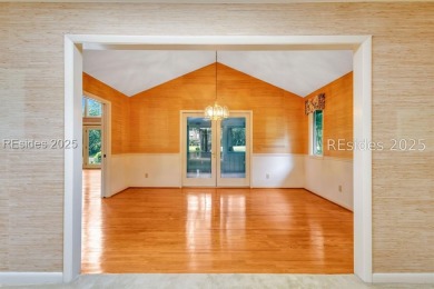 Tucked away on a quiet cul-de-sac street sits this 3-bedroom + on Sea Pines Golf and Resort  in South Carolina - for sale on GolfHomes.com, golf home, golf lot