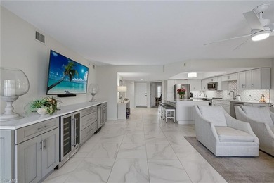 Step into this stunning newly renovated condo with sweeping on Bonita Bay West in Florida - for sale on GolfHomes.com, golf home, golf lot