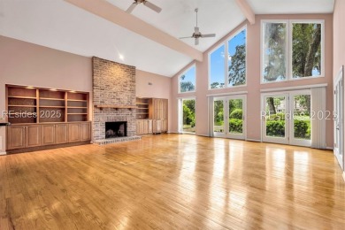 Tucked away on a quiet cul-de-sac street sits this 3-bedroom + on Sea Pines Golf and Resort  in South Carolina - for sale on GolfHomes.com, golf home, golf lot