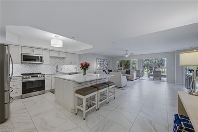 Step into this stunning newly renovated condo with sweeping on Bonita Bay West in Florida - for sale on GolfHomes.com, golf home, golf lot