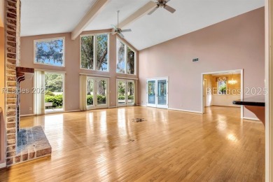 Tucked away on a quiet cul-de-sac street sits this 3-bedroom + on Sea Pines Golf and Resort  in South Carolina - for sale on GolfHomes.com, golf home, golf lot