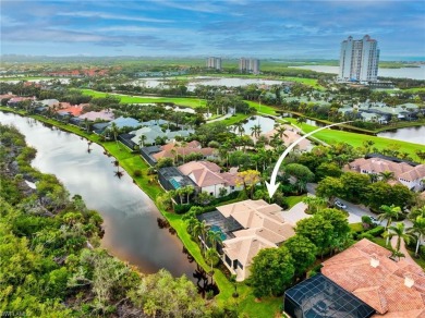 From the moment you enter through the striking glass double on Bonita Bay West in Florida - for sale on GolfHomes.com, golf home, golf lot