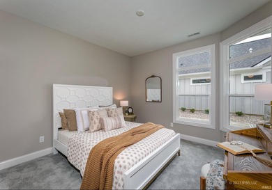 This beautifully designed Palazzo offers the perfect blend of on Coyote Crossing Golf Course in Indiana - for sale on GolfHomes.com, golf home, golf lot