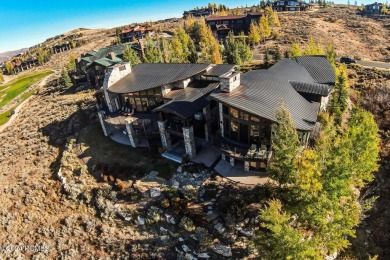 This incredible modern and vibrant 7 bed, 9 bath, 10000+ square on Promontory Golf Club  in Utah - for sale on GolfHomes.com, golf home, golf lot