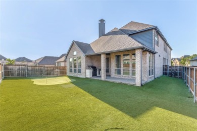 Awesome home with primary bedroom, secondary bedroom with on The Tribute At the Colony in Texas - for sale on GolfHomes.com, golf home, golf lot