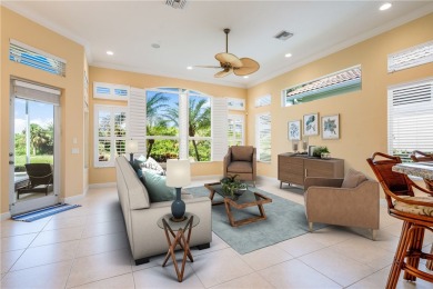 Step into serenity at this lakeside paradise nestled within the on Oak Harbor Country Club in Florida - for sale on GolfHomes.com, golf home, golf lot