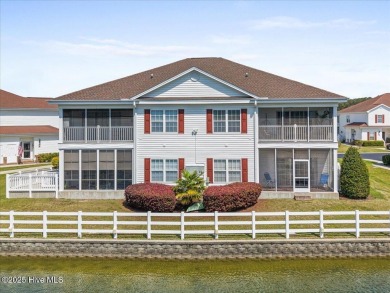This inviting second-floor condo in the gated community of on Brunswick Plantation and Golf Resorts in North Carolina - for sale on GolfHomes.com, golf home, golf lot