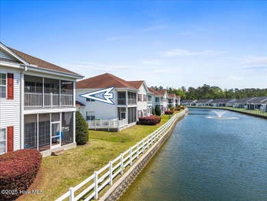 This inviting second-floor condo in the gated community of on Brunswick Plantation and Golf Resorts in North Carolina - for sale on GolfHomes.com, golf home, golf lot