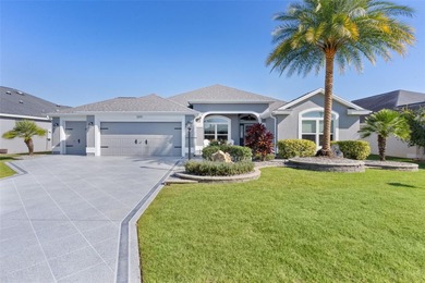 EXPANDED GARDENIA DESIGNER HOME with GOLF CAR GARAGE, LAKEFRONT on Pennbrooke Fairways in Florida - for sale on GolfHomes.com, golf home, golf lot