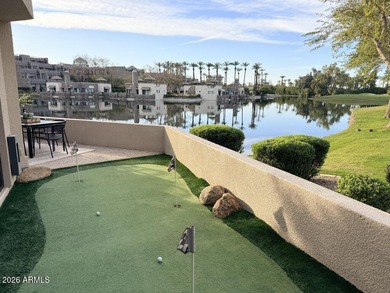 Exceptional waterfront residence in the prestigious gated on Gainey Ranch Golf Club in Arizona - for sale on GolfHomes.com, golf home, golf lot