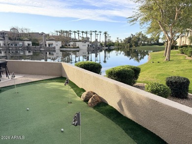 Exceptional waterfront residence in the prestigious gated on Gainey Ranch Golf Club in Arizona - for sale on GolfHomes.com, golf home, golf lot