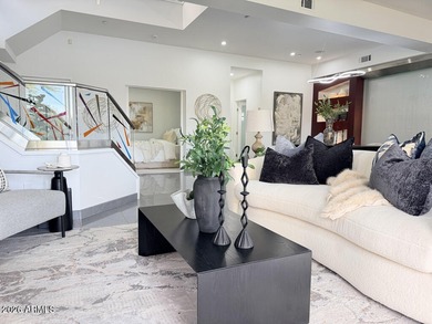 Exceptional waterfront residence in the prestigious gated on Gainey Ranch Golf Club in Arizona - for sale on GolfHomes.com, golf home, golf lot