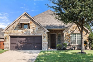 Discover the perfect blend of comfort and style in this move in on Mansfield National Golf Club in Texas - for sale on GolfHomes.com, golf home, golf lot