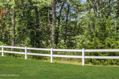 PERFECT PRIVATE LOCATION W BOTH WOODS & GOLF COURSE BEYOND! on Greenbriar At Ocean Aire Golf and Country Club in New Jersey - for sale on GolfHomes.com, golf home, golf lot